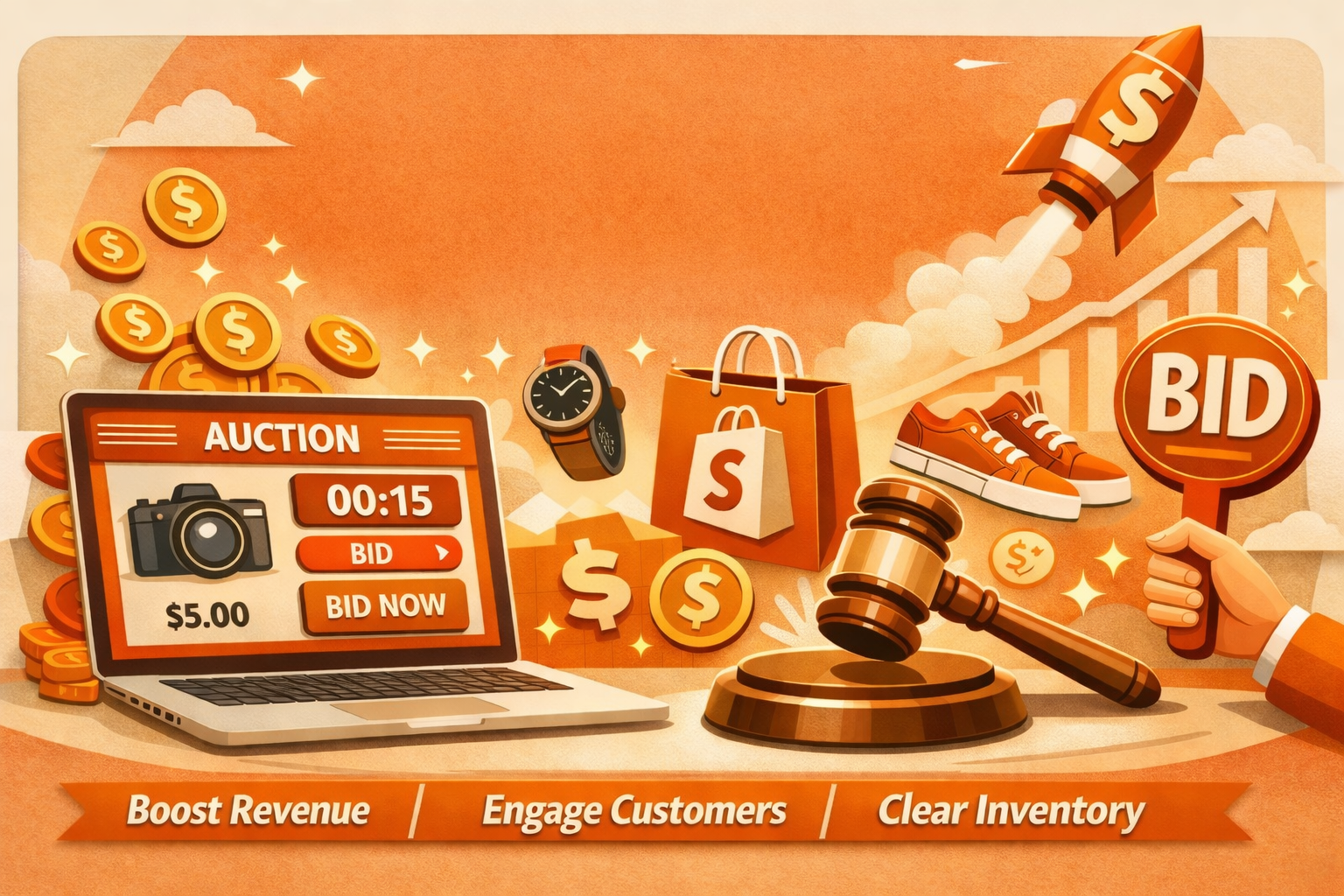 10 Proven Strategies to Skyrocket Sales Using Shopify Auctions
