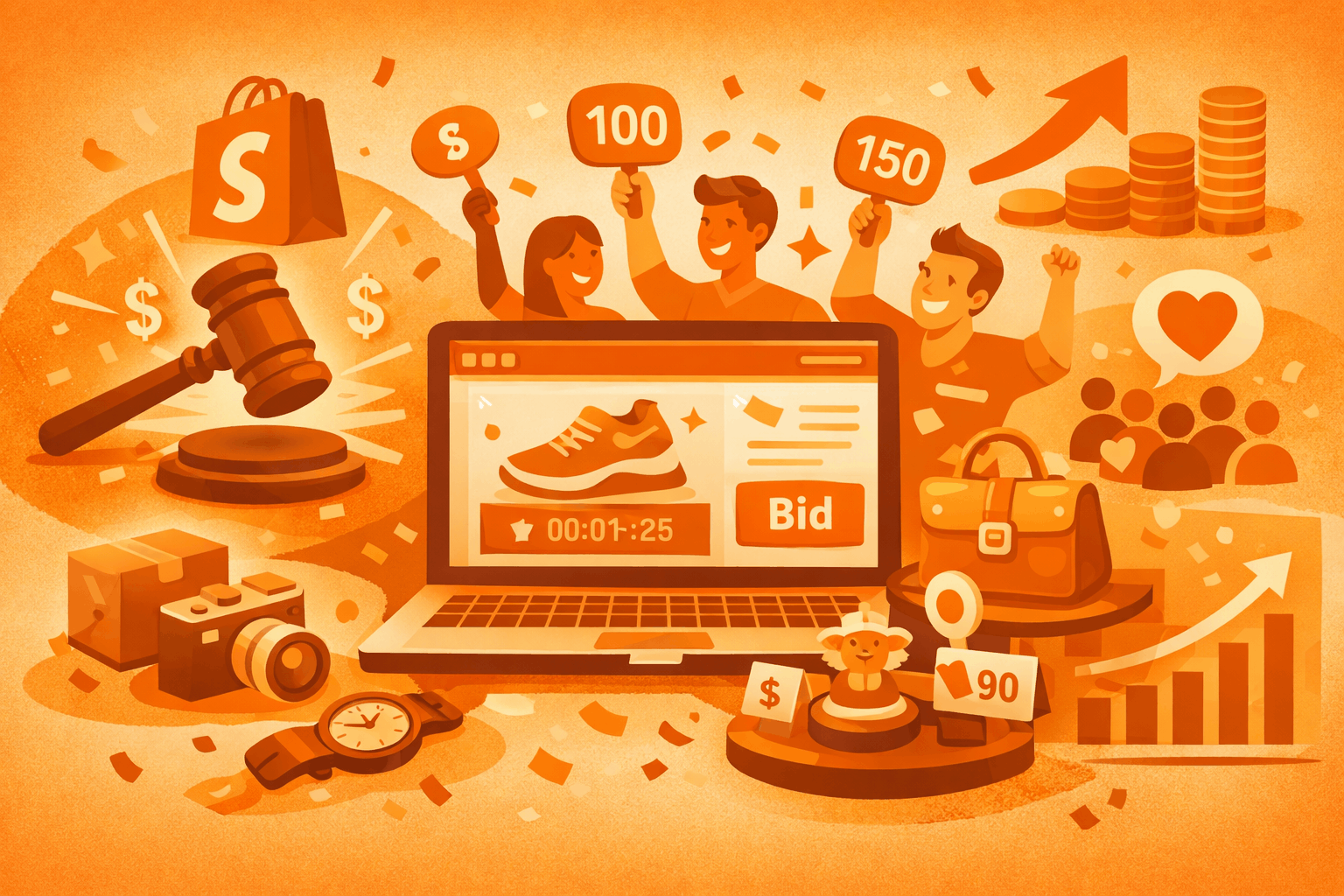 Unlock Growth: Why Shopify Stores Thrive with Dynamic Online Product Auctions
